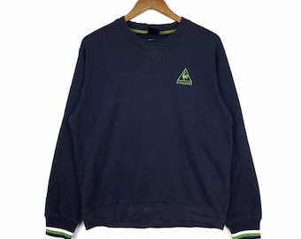 Sudadera vintage Le Coq Sportif, jersey informal, ropa de calle