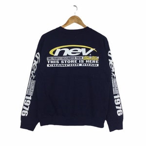 Sudadera vintage NEV Surf, jersey informal, ropa de calle