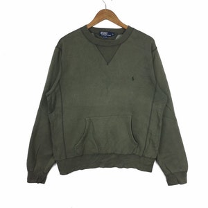 Vintage Polo By Ralph Lauren Sweatshirt Streetwear Pullover Casual Small pony