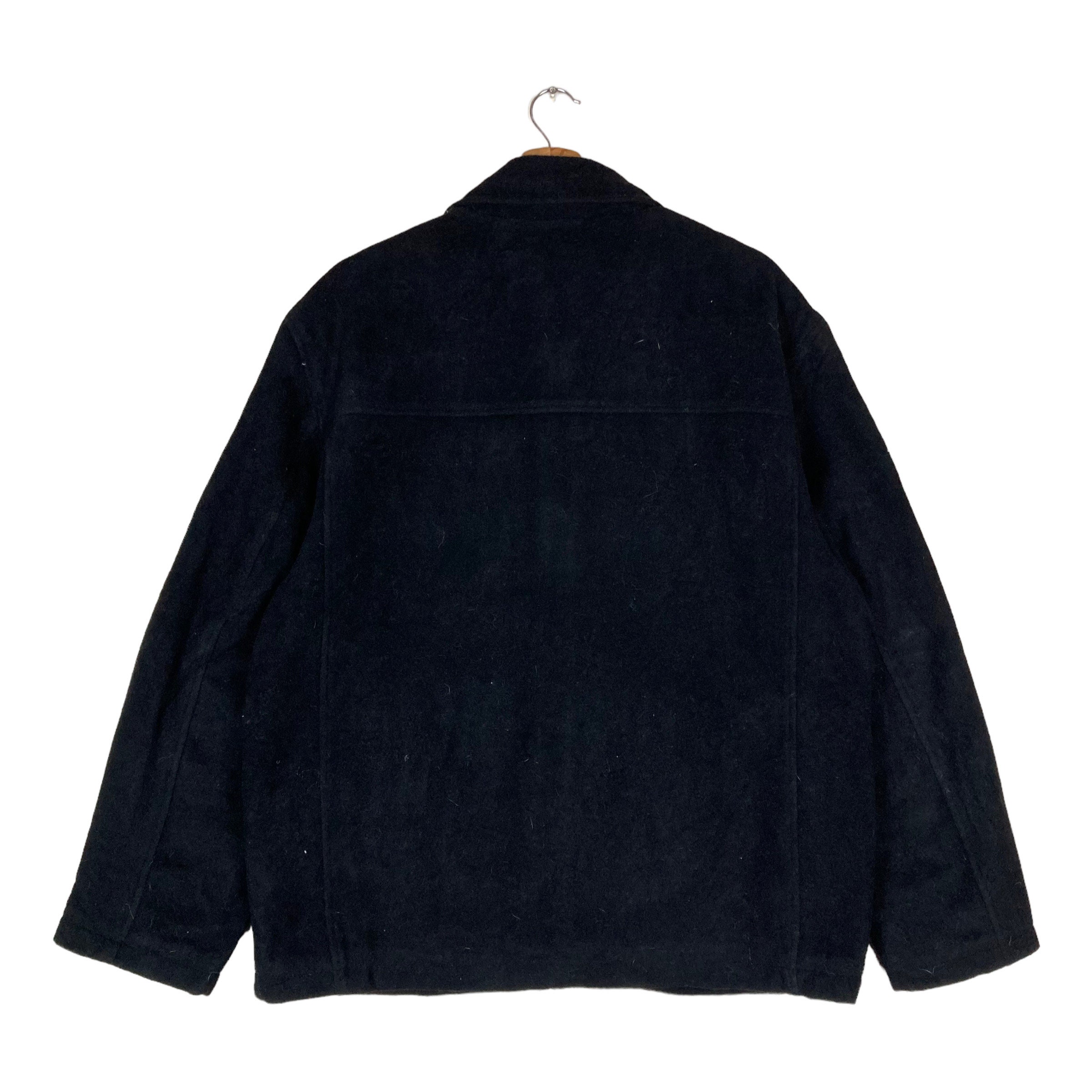 Vintage Dockers Full Zipper Wool Jacket - Etsy