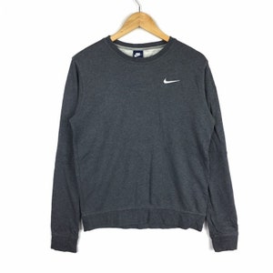 Vintage Nike Swoosh Sweatshirt Casual Jumper Streetwear Pullover Sportwear