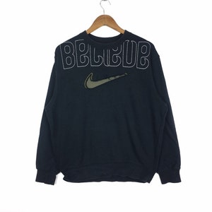 Vintage Nike swoosh Sweatshirt Casual Jumper Streetwear Pullover Big Logo