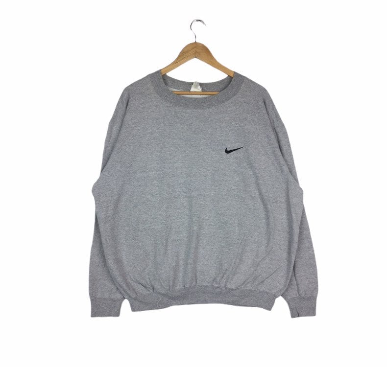 Vintage Nike Swoosh Sweatshirt Casual Jumper Streetwear | Etsy