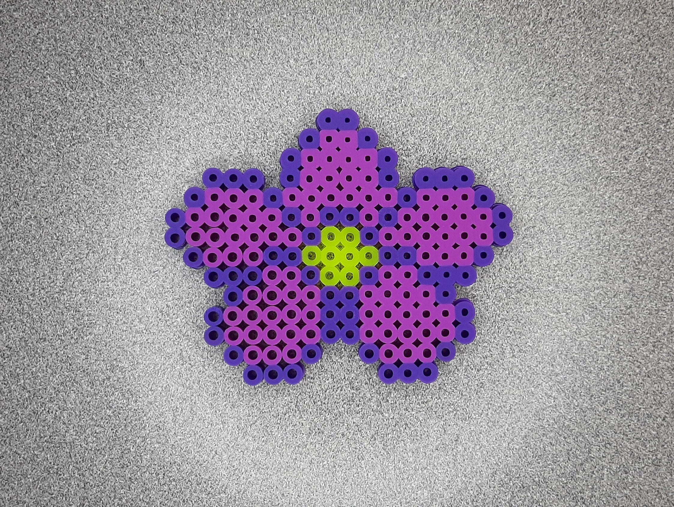 Purple Perler Bead Pattern
