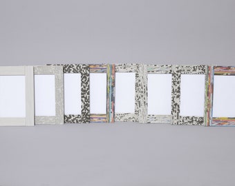 Recycled Newspaper Photo Frame- Paper Frame- A4 Picture Frame- Unique Photo Frame- Special Gift/ Love