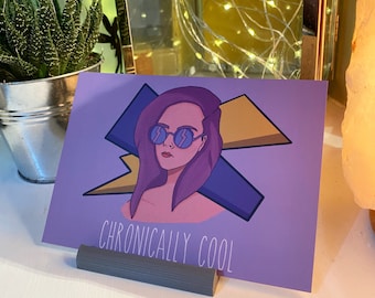 Chronically Cool Postcard