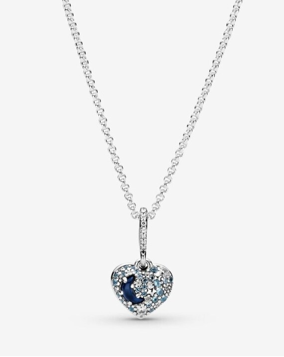 Gift Pave Heart Angel Wings Pandora 