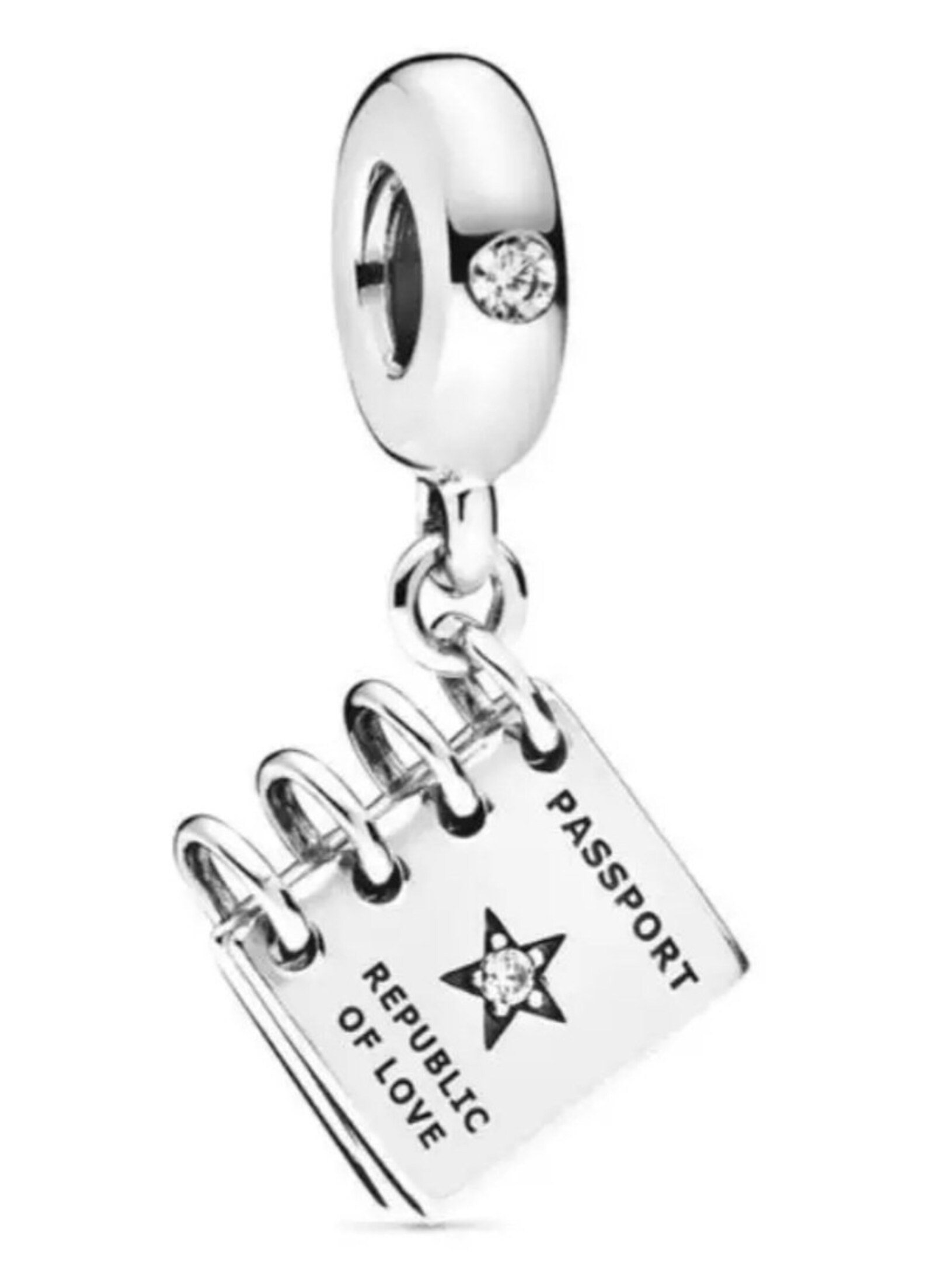 Charm for pandora bracelet100 silver 925cute passport beads Etsy