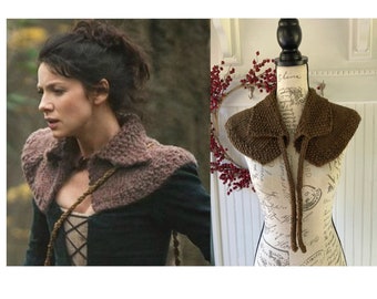 Outlander Inspired Claire's Boar's Hunt Capelet, Cosplay