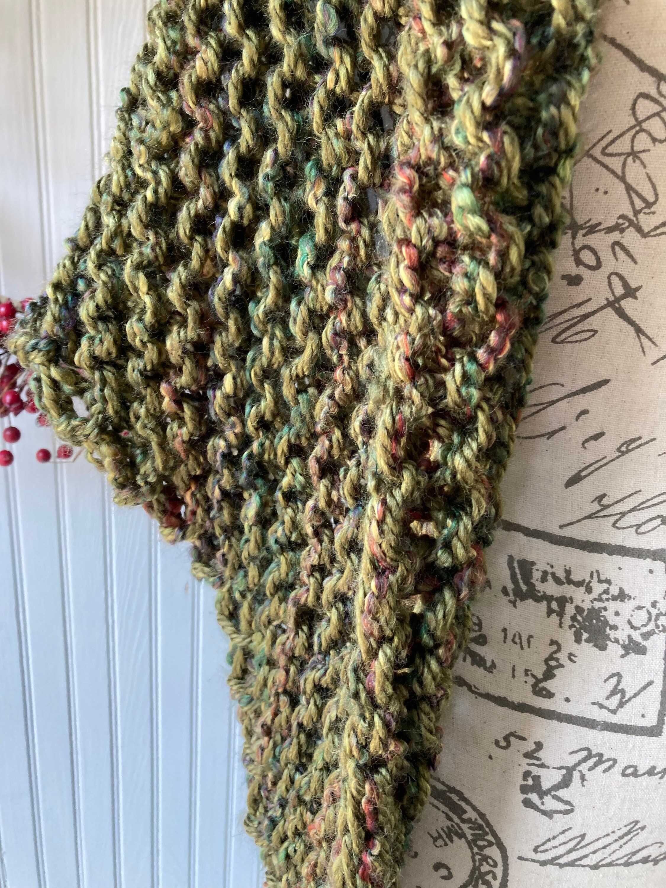 claire fraser knitted shawl