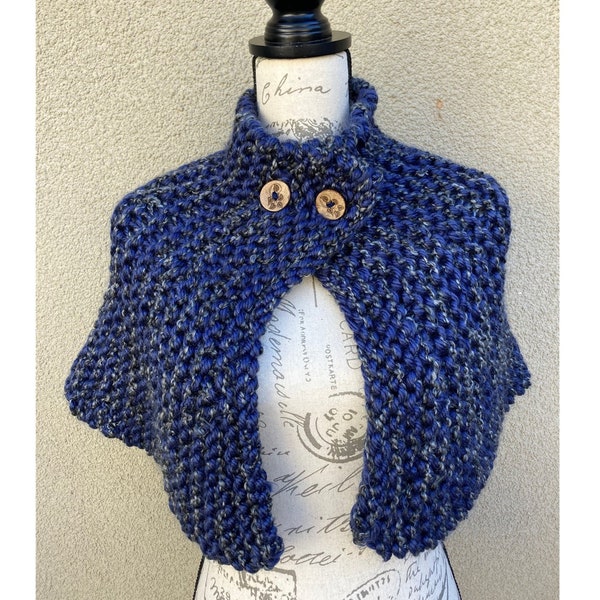 Brianna's capelet from season 4 of Outlander, Reunion Capelet, Brianna's handknitted shawl, Outlander shawl