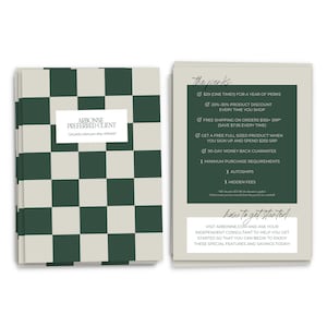 NEW | All About Arbonne Preferred Client Benefits Card | Download + Print | 5x7 | for Arbonne Consultants | Meet the Opportunity