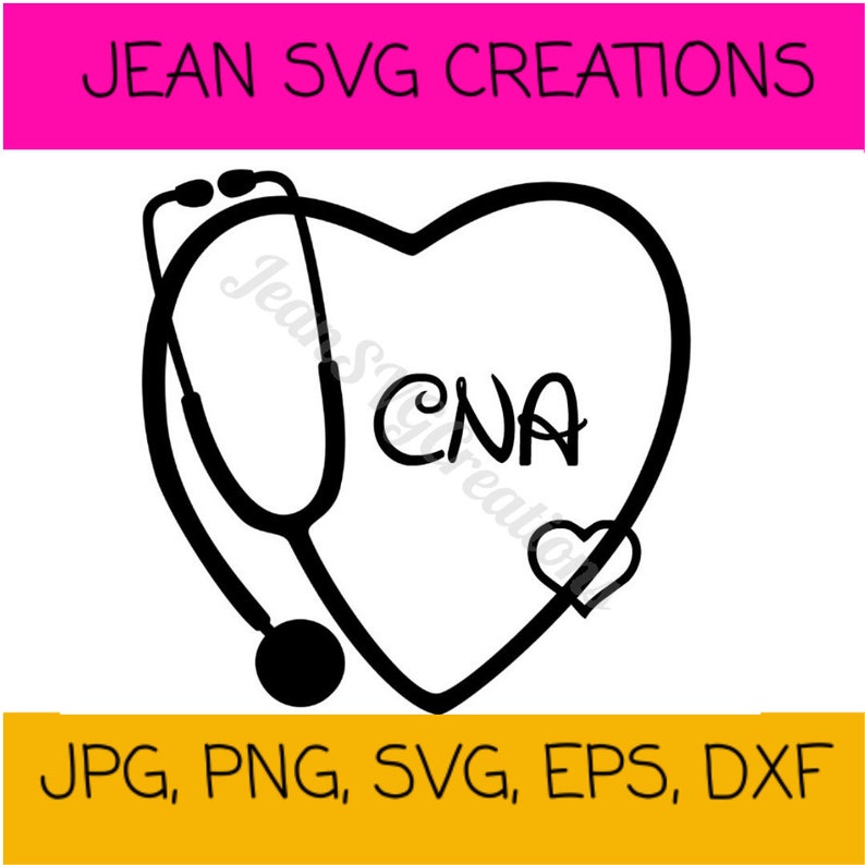 Download Svg Cna Files Stethoscope Svg Love Svg Heart Svg Cna Life ...