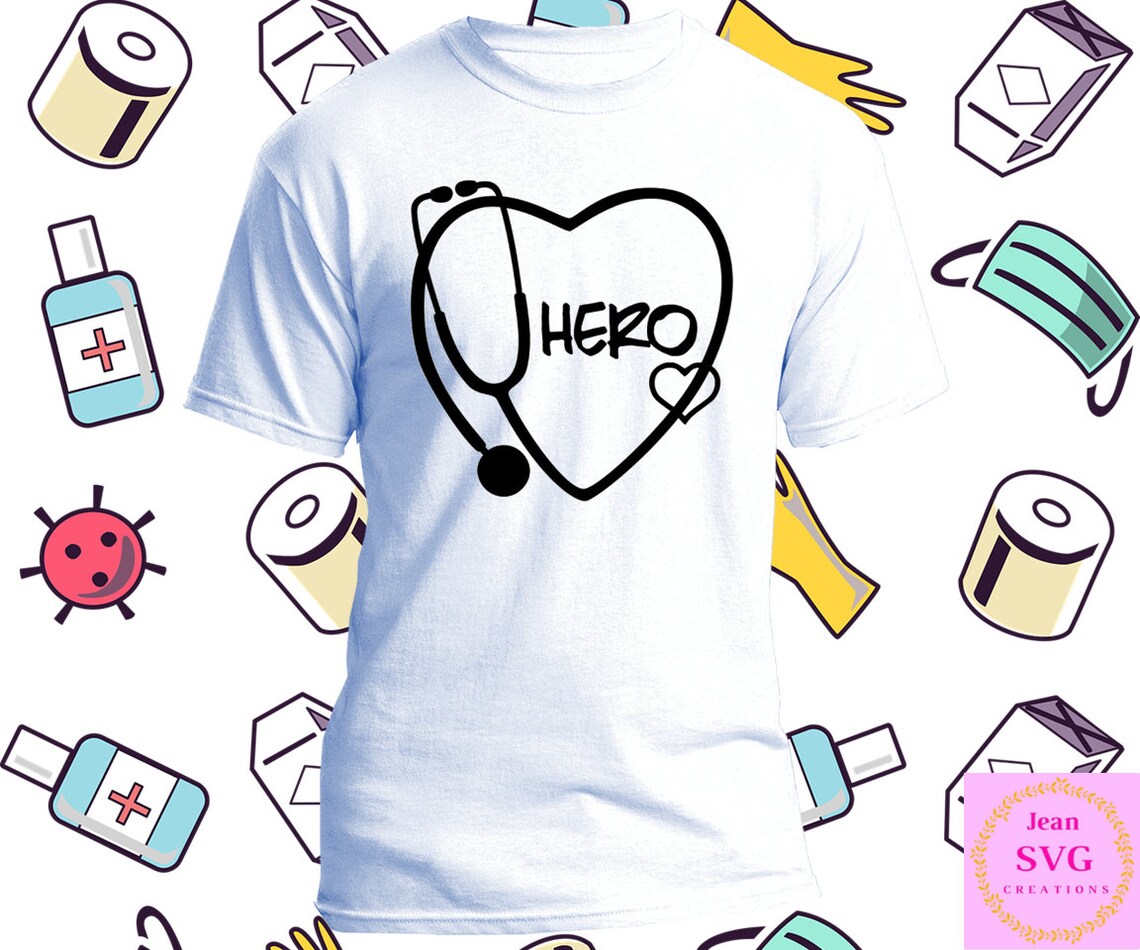 Download Nurse Hero Svg File for Cricut Nurse life Svg School Nurse Svg | Etsy
