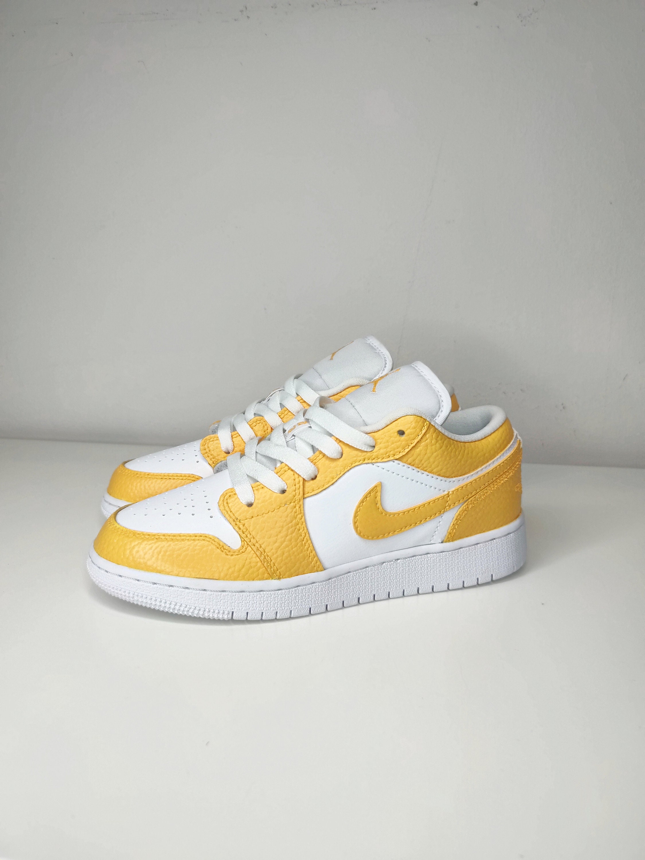 Yellow and orange air force ones Clearance