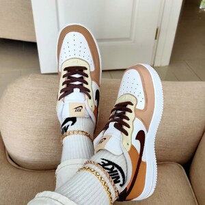 Coffee Collection Air Force 1 : Shop Nike Air Force 1 Coffee The Custom Movement - Of god nike