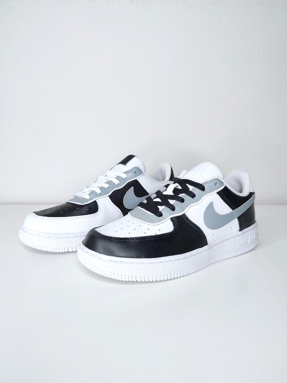 junior grey nike air force 1
