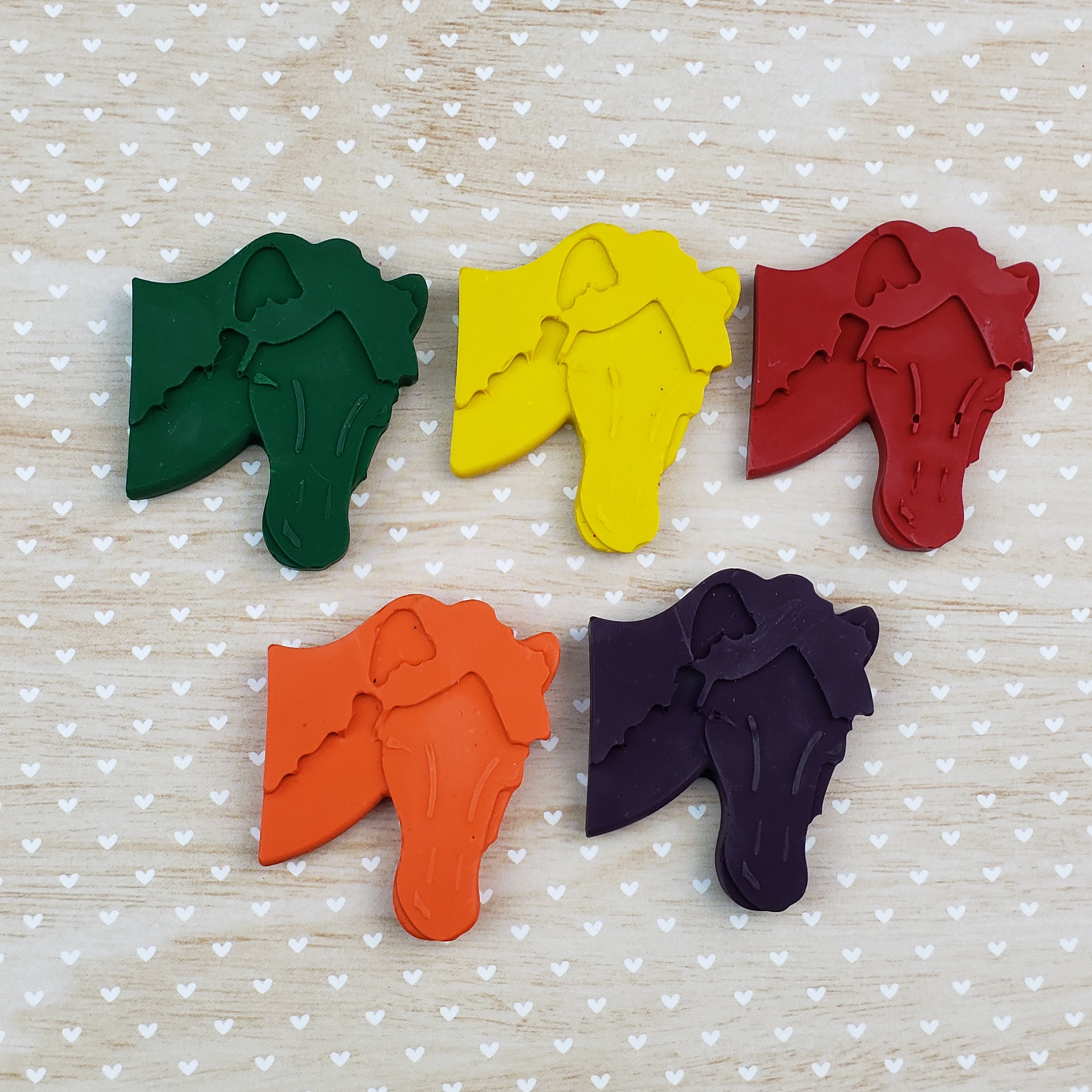 Horse Shaped Crayons Horse Party Favors Horse Crayons Etsy