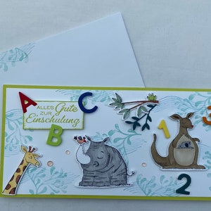 Einschulung • Gratulationskarte