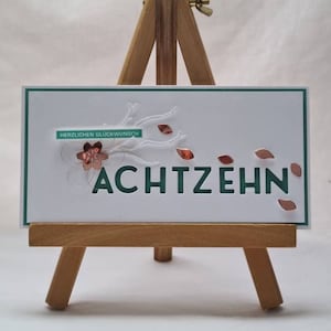 18.Geburtstag • Gratulationskarte