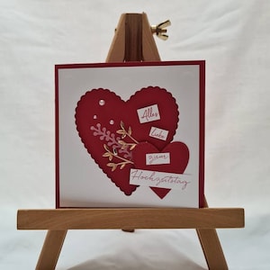Hochzeitstag Gratulationskarte