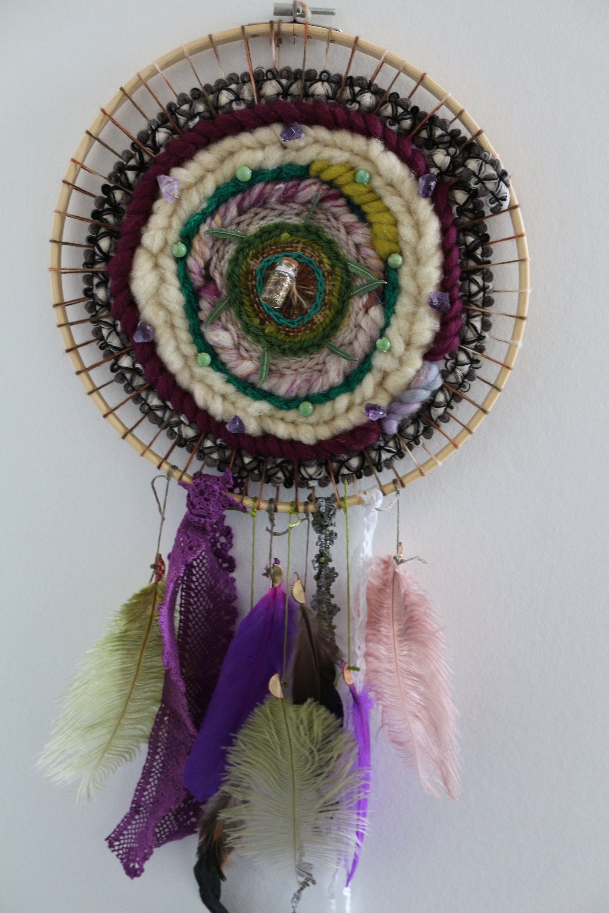 Tissage Attrape-Rêve Purple Jade