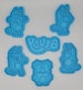Bluey & Bingo Cookie Cutter and Stamp 