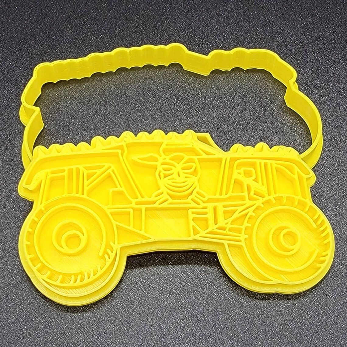 3D Printed Monster Jam Cookie Cutters Etsy