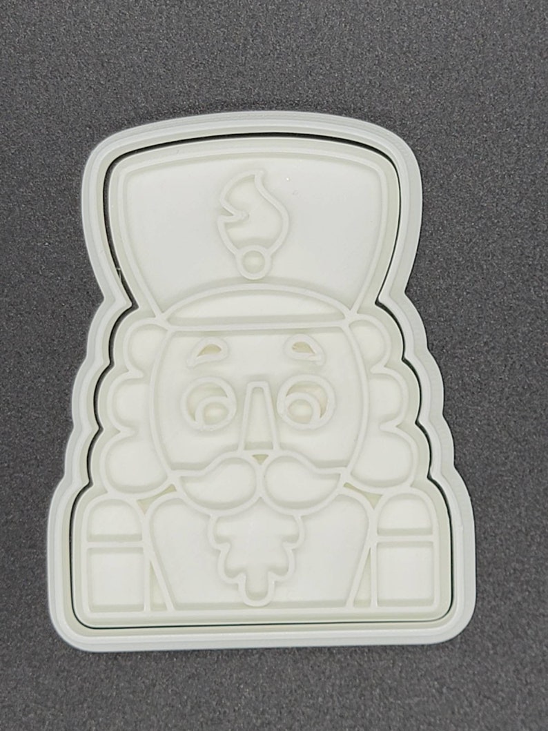3D Printed Nutcracker Cookie Cutter & Stamp Etsy