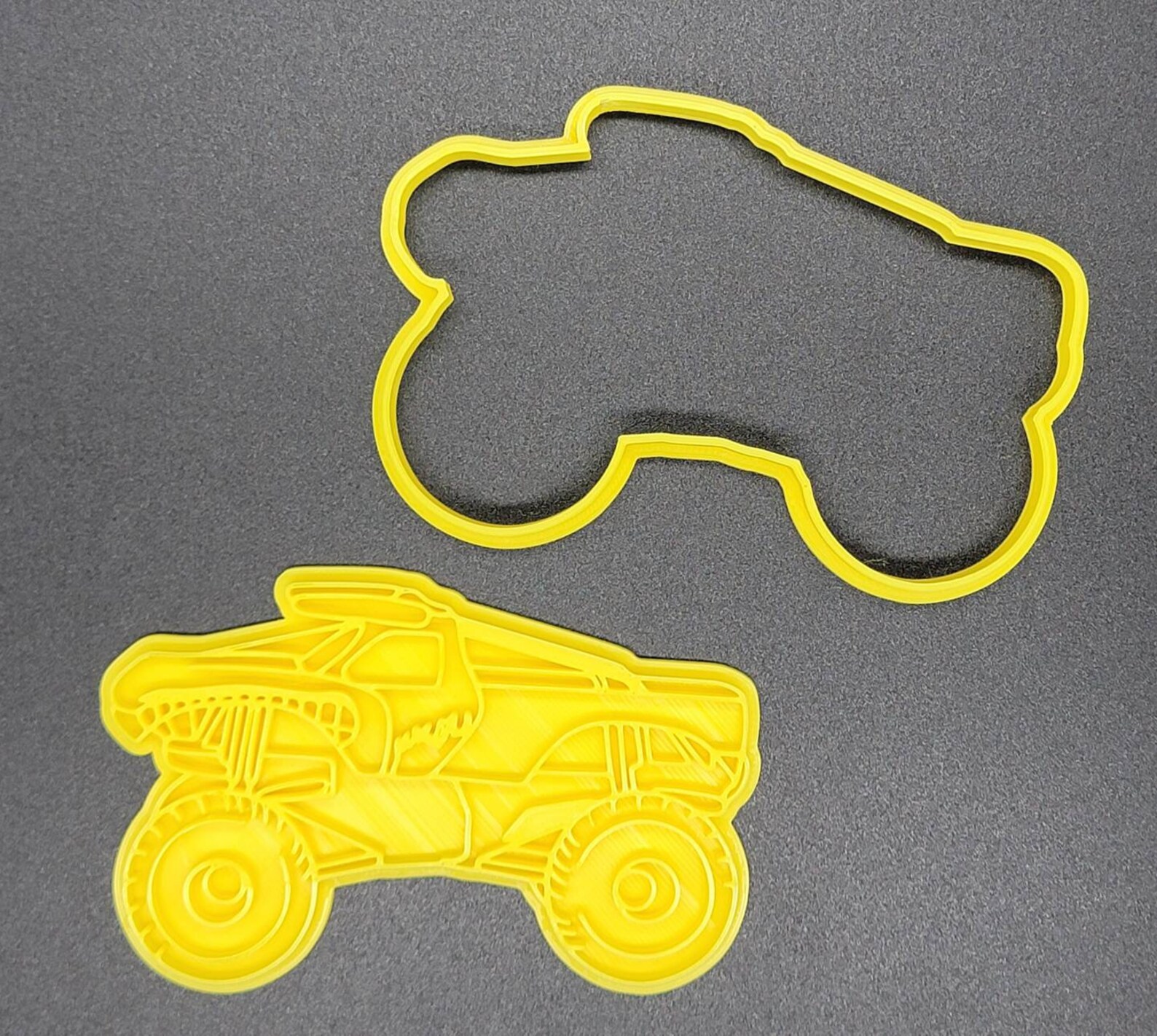 3D Printed Monster Jam Cookie Cutters Etsy