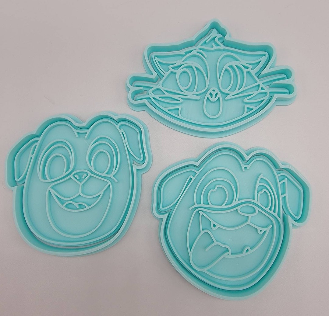 3D Printed Puppy Dog Pals Cookie Cutters & Stamps Etsy