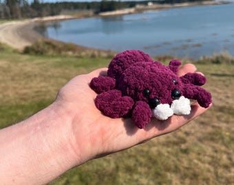 Peluche de araña de crochet - HECHO A PEDIDO. Artículo físico