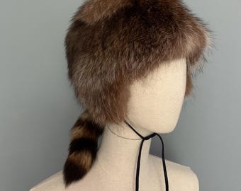 Blumarine Hat Cap Raccoon For Women’s Made in Italy One Size