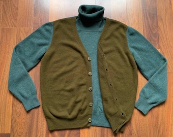 Vintage 90s Ermenegildo Zegna Soft Cashmere Silk Linen Blend