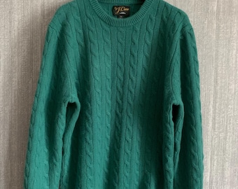 J.Crew Heavy Cashmere Green Women’s Size:XL