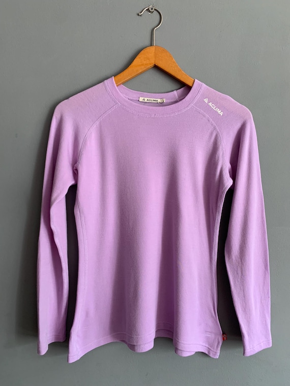 Aclima Norway Sweater Merino wool Logo Women’s Size:M