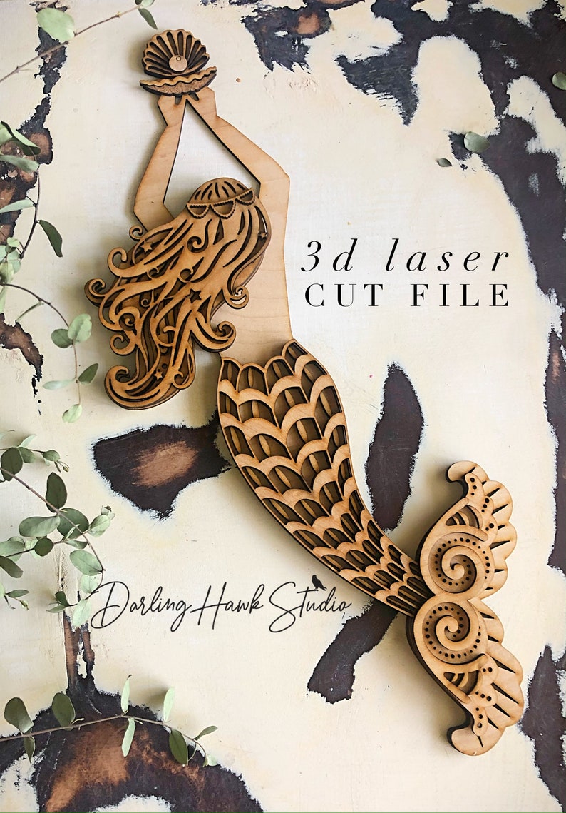 Free Free 345 Mermaid Layered Svg SVG PNG EPS DXF File