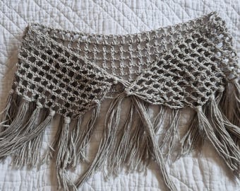 Tassel Belt Crochet Pattern - PDF - Instant Download