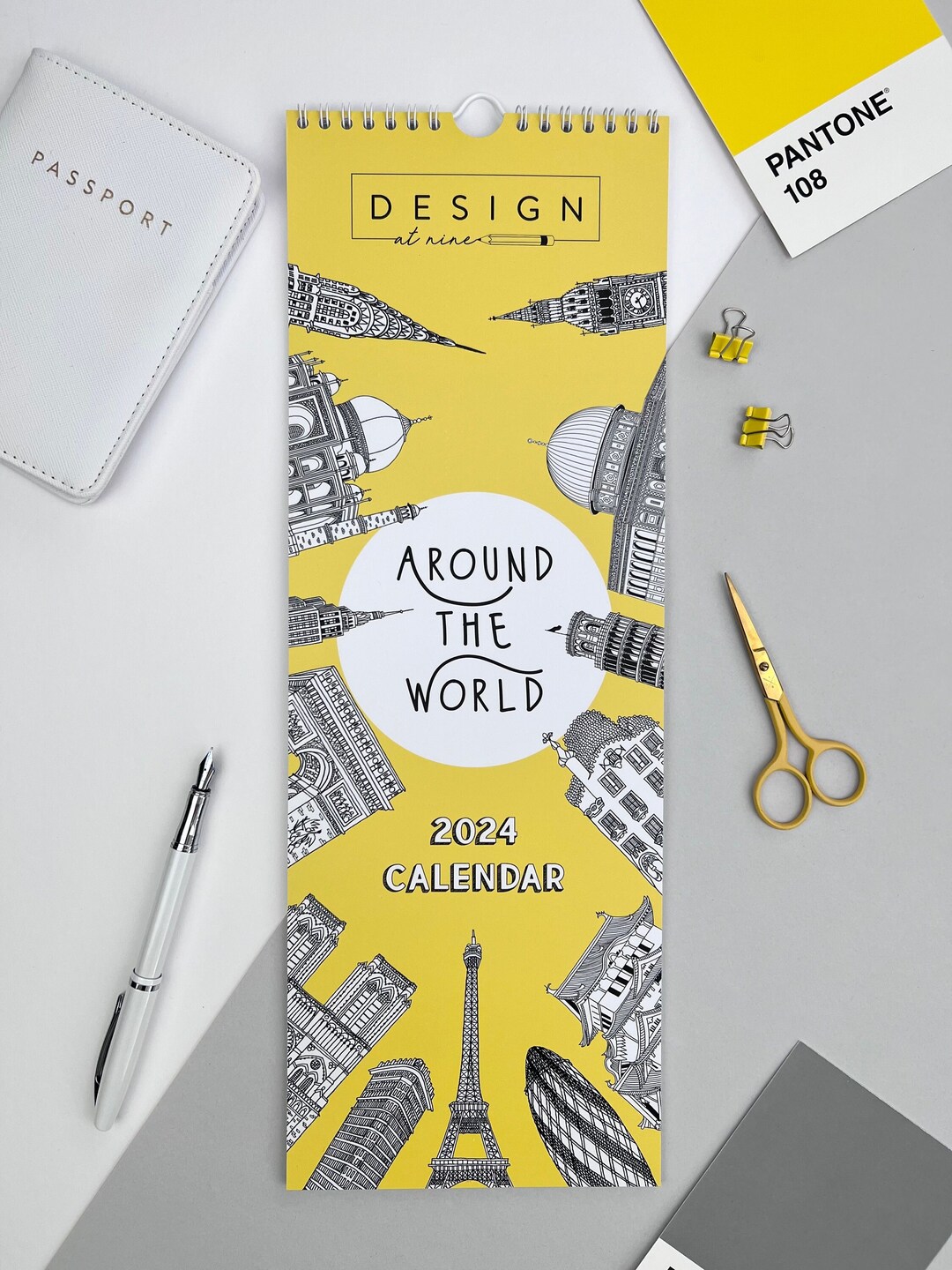 2024 Around the World Wall Calendar 2024 Wall Calendar Destination Wall