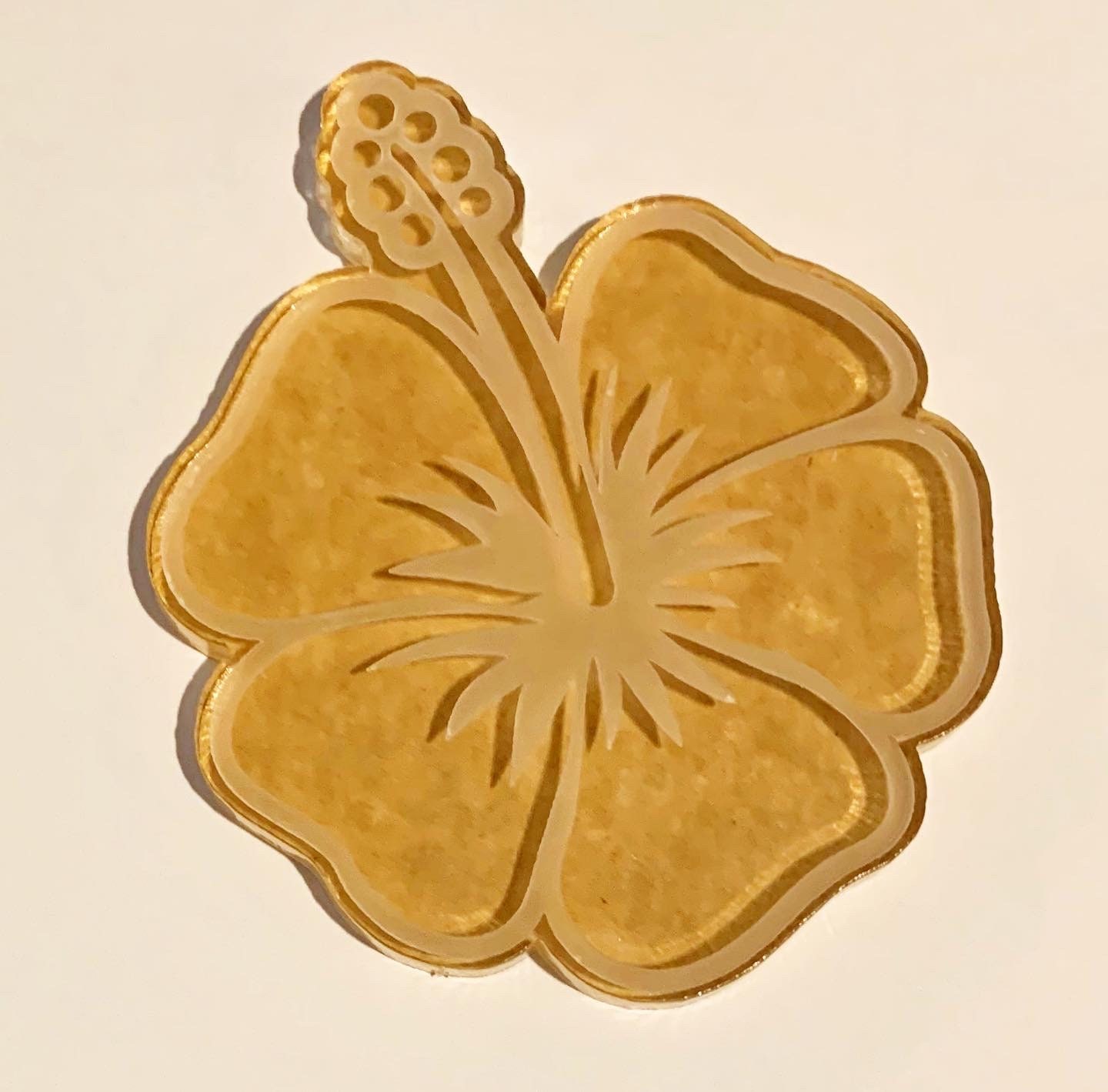 Hibiscus Flower Silicone Mold Etsy