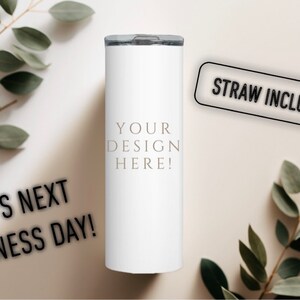 Custom tumbler, personalized tumbler, your design, your logo, sublimation design