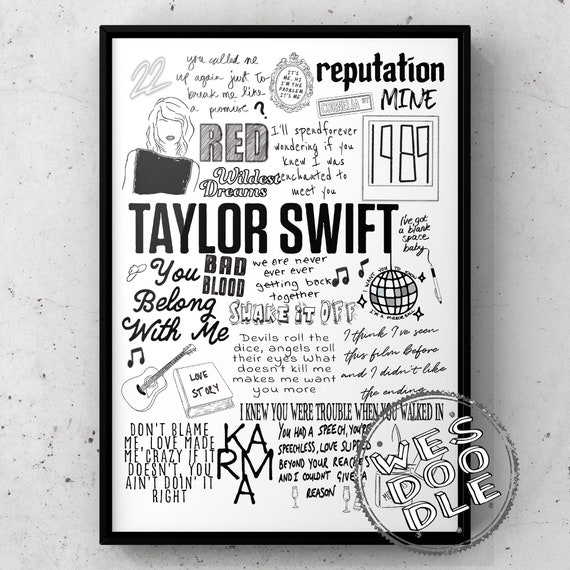 I knew you were trouble poster  Taylor songs, Taylor swift lyrics, Taylor  swift album