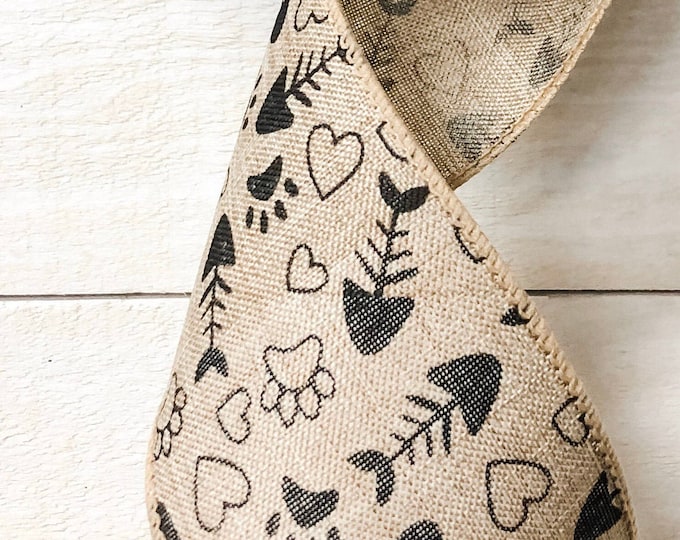 Kitty Cat Wired Ribbon, Kitty Cat Love Ribbon, Cat Ribbon,wired Ribbon ...