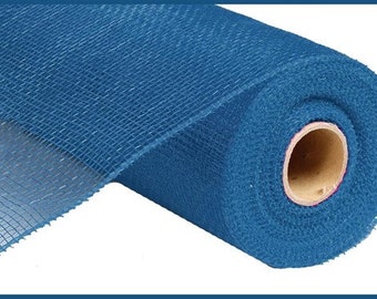 navy blue poly burlap