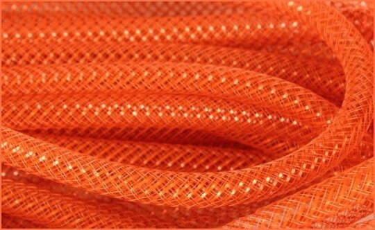 Orange Flex Tubing, Orange with Orange foil Flex tubing, Flex Tubing,…