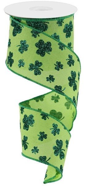 Green Ribbon, Kelly Green Grosgrain Ribbon 1 1/2 Inches Wide X 10 Yards,  Schiff Emerald Green Ribbon, 500 