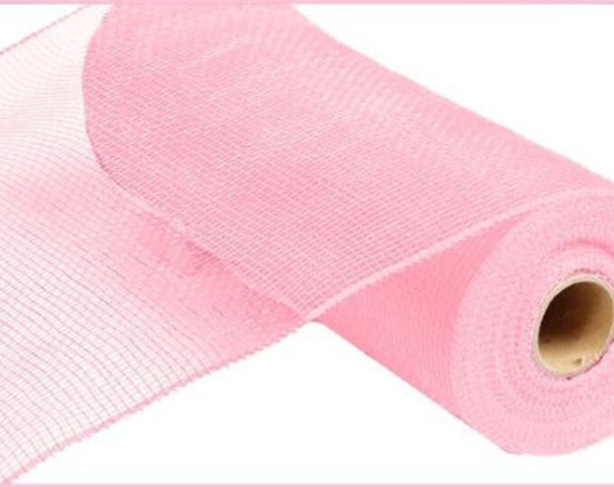 Pink Deco Mesh Roll, Pink Mesh, Deco Mesh Rolls, 10 Inch Pink Deco Mesh Roll, RE130222 Etsy