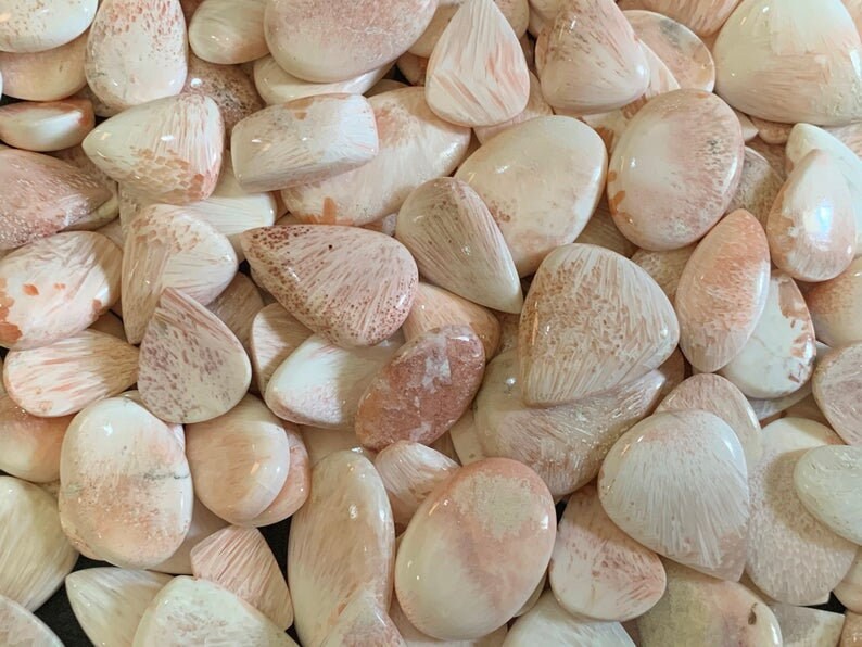 Awesome Top Grade Quality 100/% Natural Pink Scolecite Mix Shape Cabochon Loose Gemstone For Making Jewelry