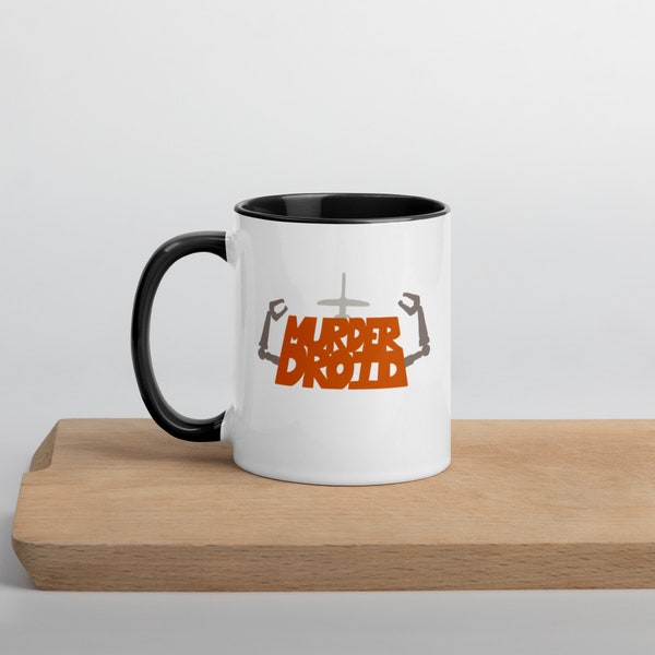 Murder Droid Mug with Color Inside, Chopper Mug, Fandom Mug, Coffee Mug, Gift for Fan, Gift for Her, Gift for Him, Coffee Lover Gift