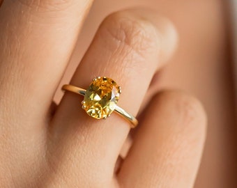 Custom birthstone rings for mothers, Custom Birthstone Ring Jewelry, November birthstone rings, Gift for Her, Solitaire Birthstones Ring